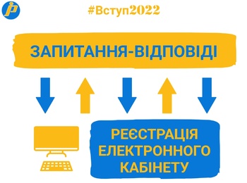 ВСТУП-2022: ПОРАДИ ДЛЯ УСПІШНОЇ РЕЄСТРАЦІЇ ЕЛЕКТРОННОГО КАБІНЕТУ